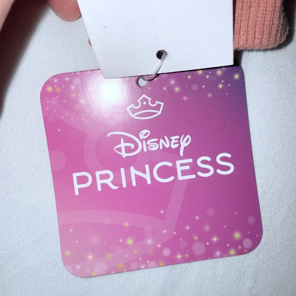 Disney Princess Outfit Set Kids 2T Pink NEW Sherpa Fleece Floral Corduroy‎ Flare